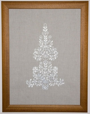 Komádi fehér hímzés